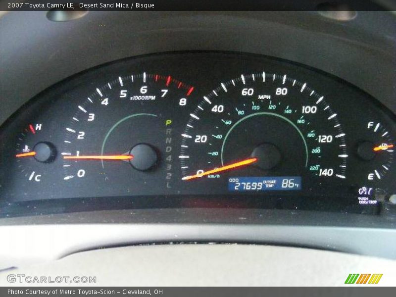 Desert Sand Mica / Bisque 2007 Toyota Camry LE