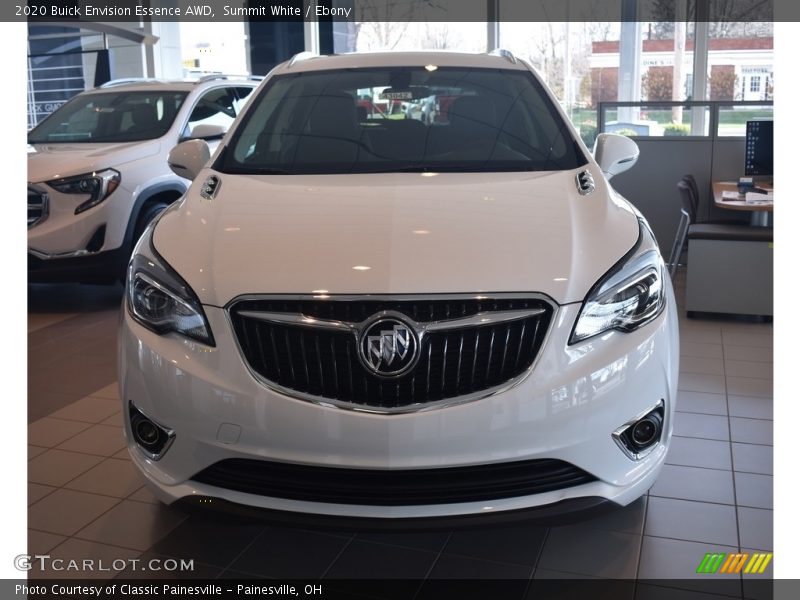 Summit White / Ebony 2020 Buick Envision Essence AWD