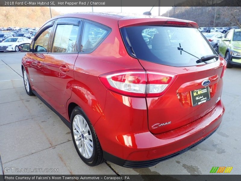 Hot Pepper Red / Charcoal 2018 Ford C-Max Hybrid SE