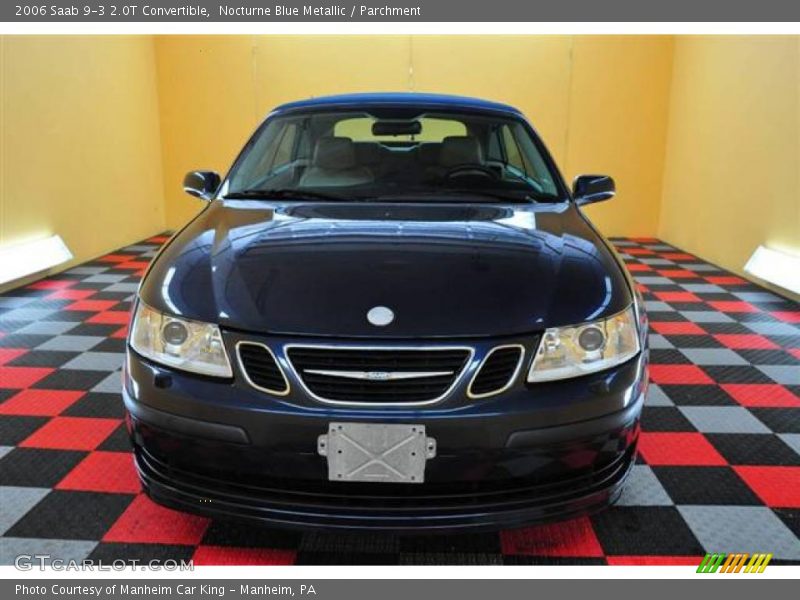 Nocturne Blue Metallic / Parchment 2006 Saab 9-3 2.0T Convertible