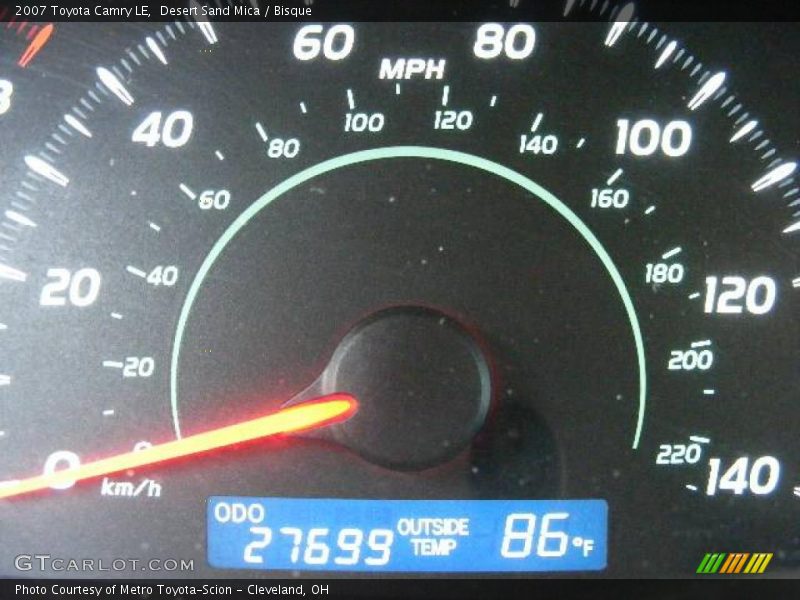 Desert Sand Mica / Bisque 2007 Toyota Camry LE