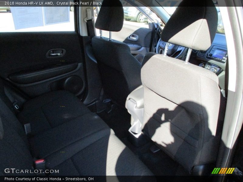 Crystal Black Pearl / Black 2018 Honda HR-V LX AWD