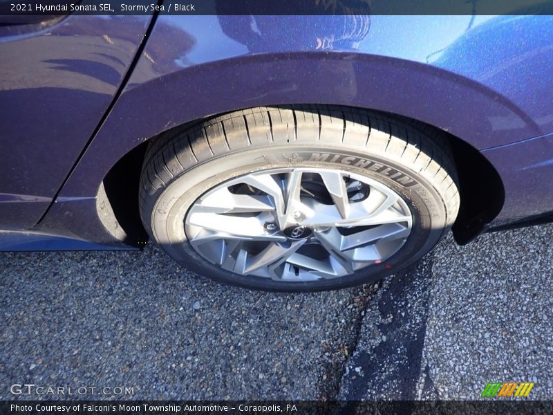 Stormy Sea / Black 2021 Hyundai Sonata SEL