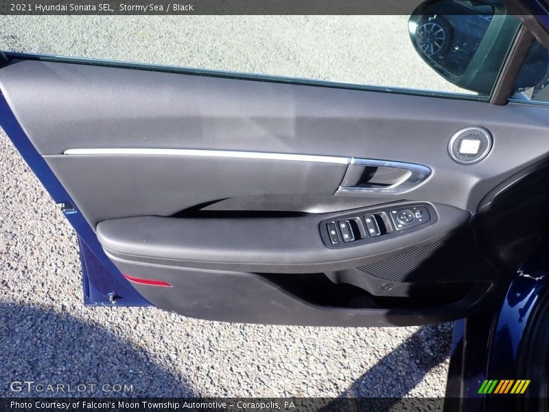 Stormy Sea / Black 2021 Hyundai Sonata SEL