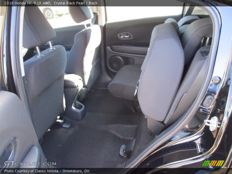 Crystal Black Pearl / Black 2018 Honda HR-V LX AWD