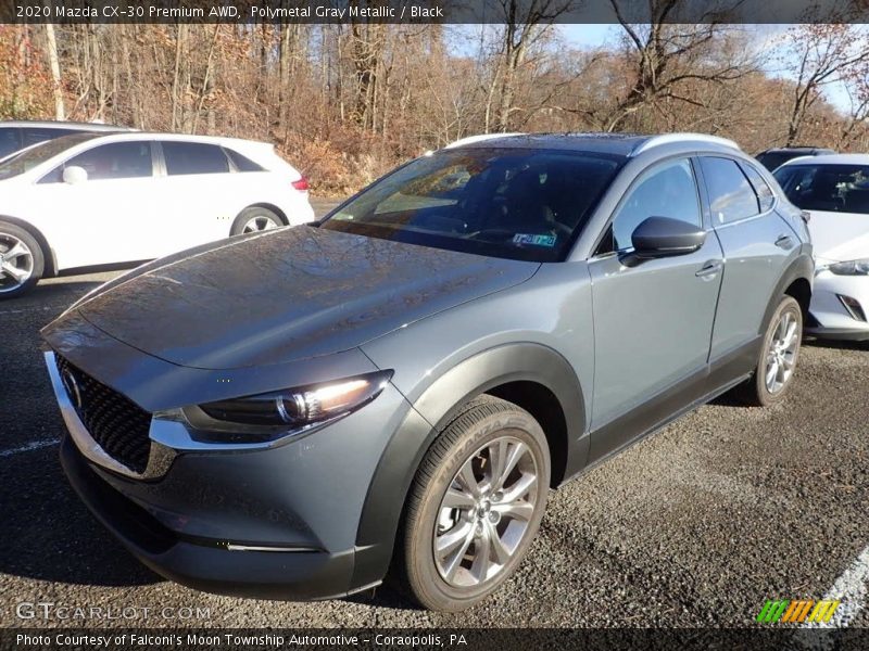 Polymetal Gray Metallic / Black 2020 Mazda CX-30 Premium AWD