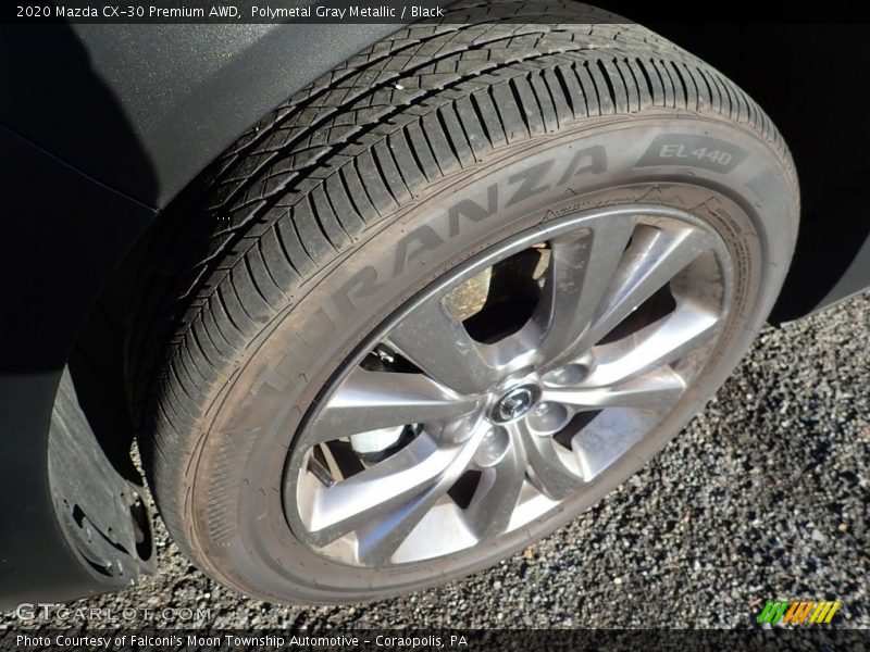 Polymetal Gray Metallic / Black 2020 Mazda CX-30 Premium AWD