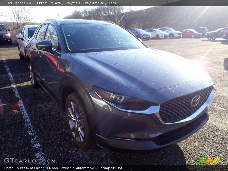 Polymetal Gray Metallic / Black 2020 Mazda CX-30 Premium AWD