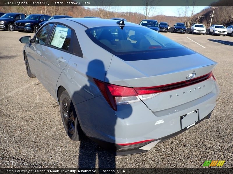 Electric Shadow / Black 2021 Hyundai Elantra SEL