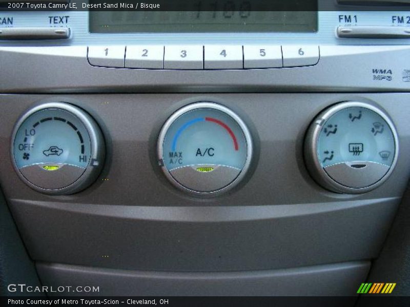 Desert Sand Mica / Bisque 2007 Toyota Camry LE
