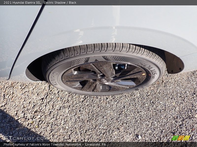 Electric Shadow / Black 2021 Hyundai Elantra SEL