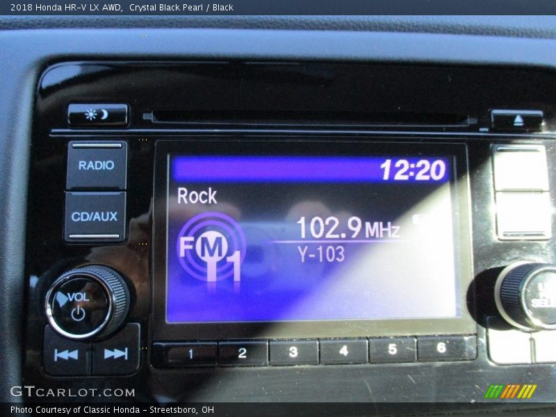 Crystal Black Pearl / Black 2018 Honda HR-V LX AWD