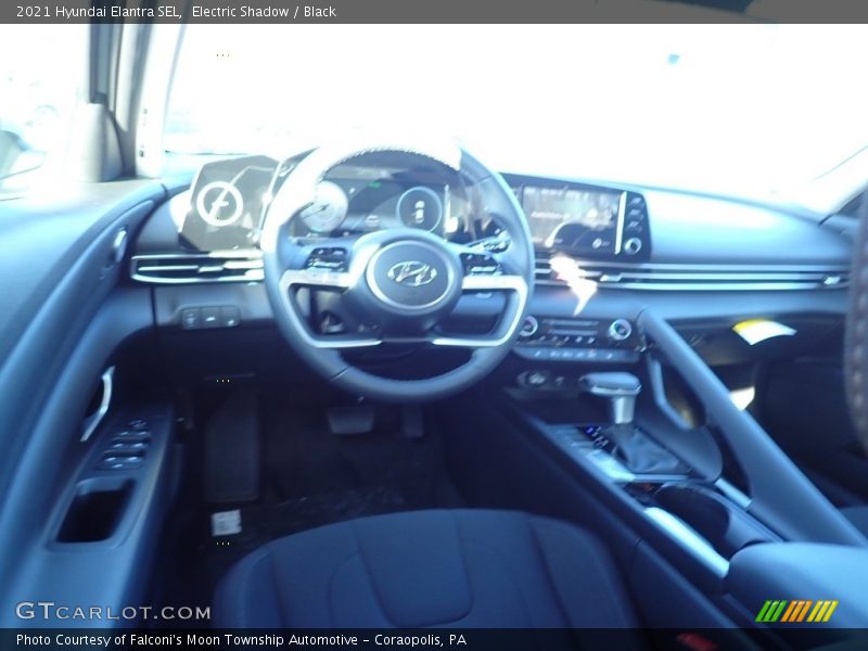 Electric Shadow / Black 2021 Hyundai Elantra SEL