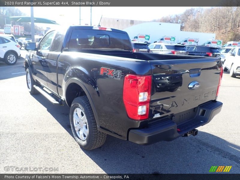 Shadow Black / Ebony 2020 Ford Ranger XL SuperCab 4x4