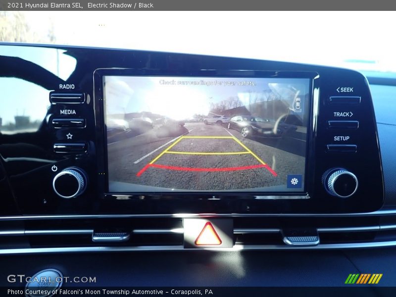 Electric Shadow / Black 2021 Hyundai Elantra SEL
