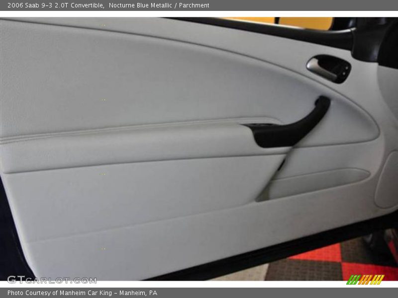 Nocturne Blue Metallic / Parchment 2006 Saab 9-3 2.0T Convertible