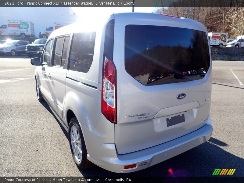 Silver Metallic / Ebony 2021 Ford Transit Connect XLT Passenger Wagon