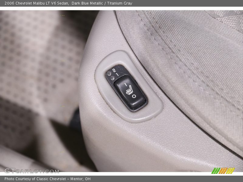 Dark Blue Metallic / Titanium Gray 2006 Chevrolet Malibu LT V6 Sedan
