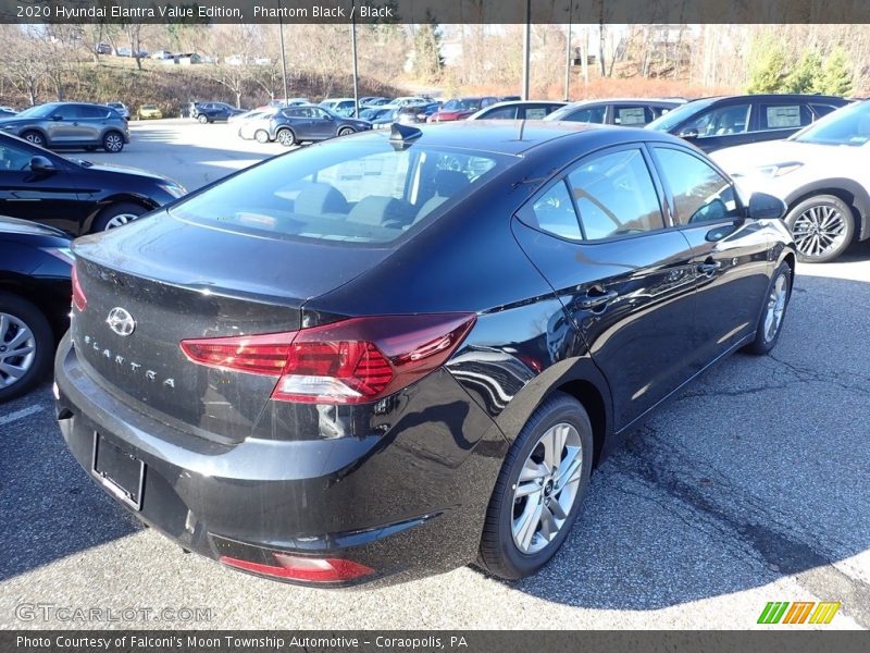 Phantom Black / Black 2020 Hyundai Elantra Value Edition