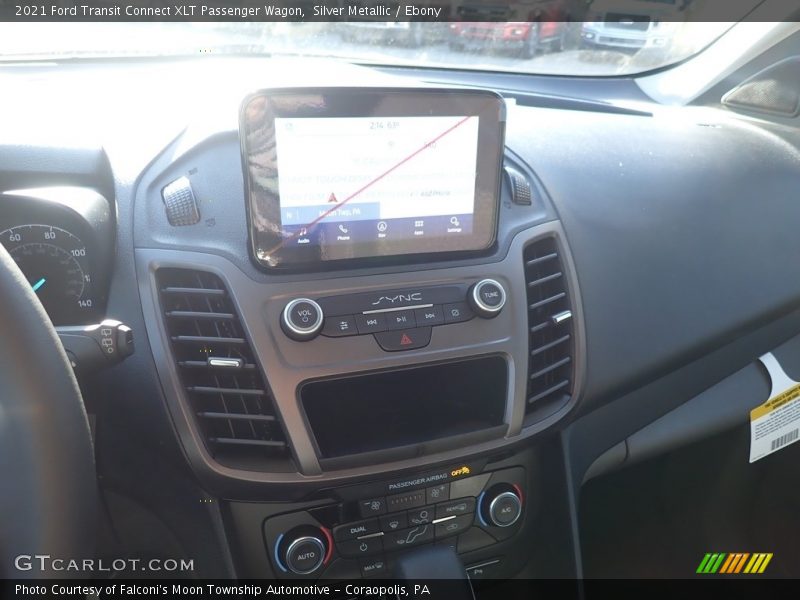 Silver Metallic / Ebony 2021 Ford Transit Connect XLT Passenger Wagon