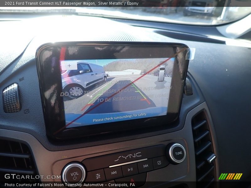 Silver Metallic / Ebony 2021 Ford Transit Connect XLT Passenger Wagon