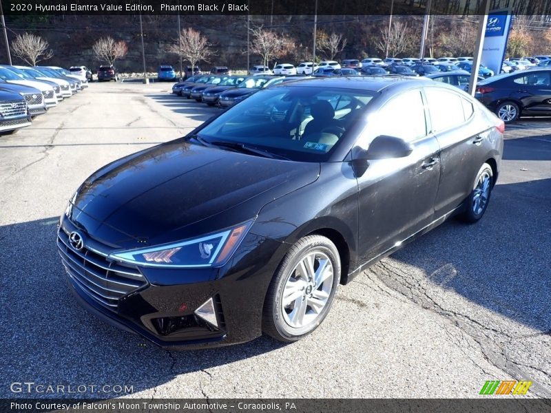 Phantom Black / Black 2020 Hyundai Elantra Value Edition