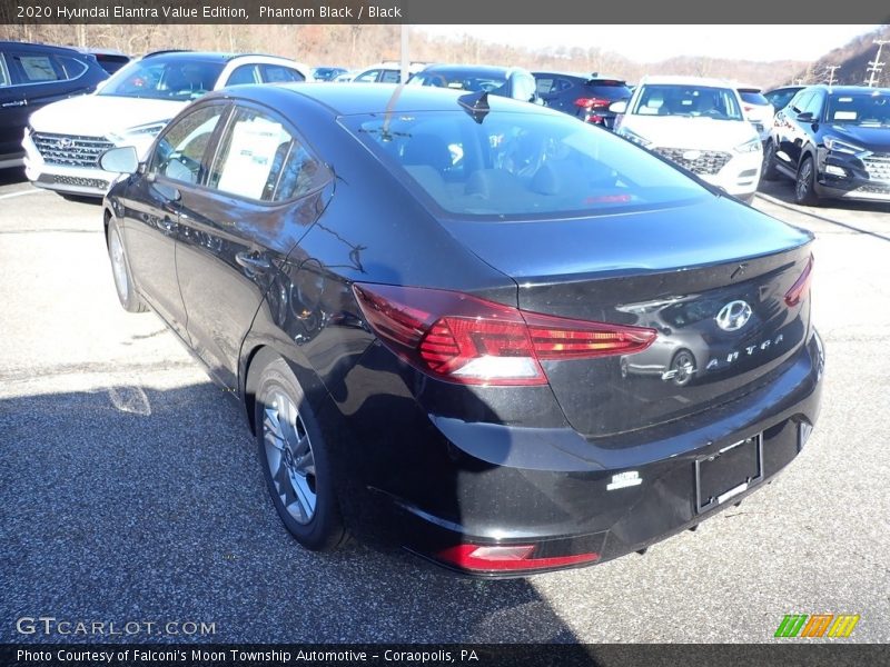 Phantom Black / Black 2020 Hyundai Elantra Value Edition