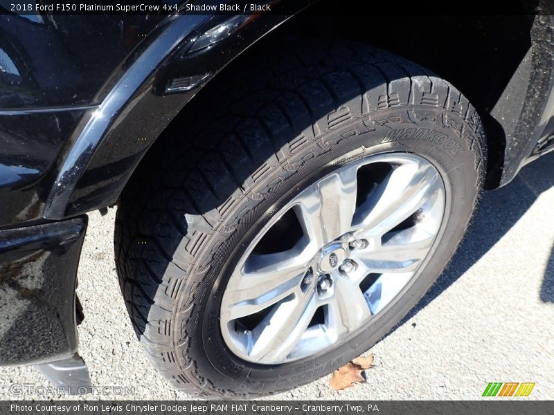 Shadow Black / Black 2018 Ford F150 Platinum SuperCrew 4x4