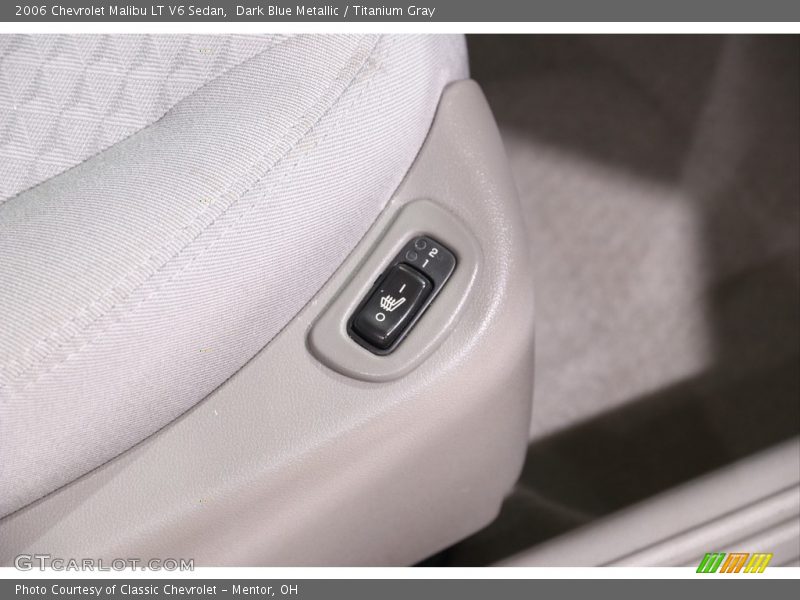 Dark Blue Metallic / Titanium Gray 2006 Chevrolet Malibu LT V6 Sedan
