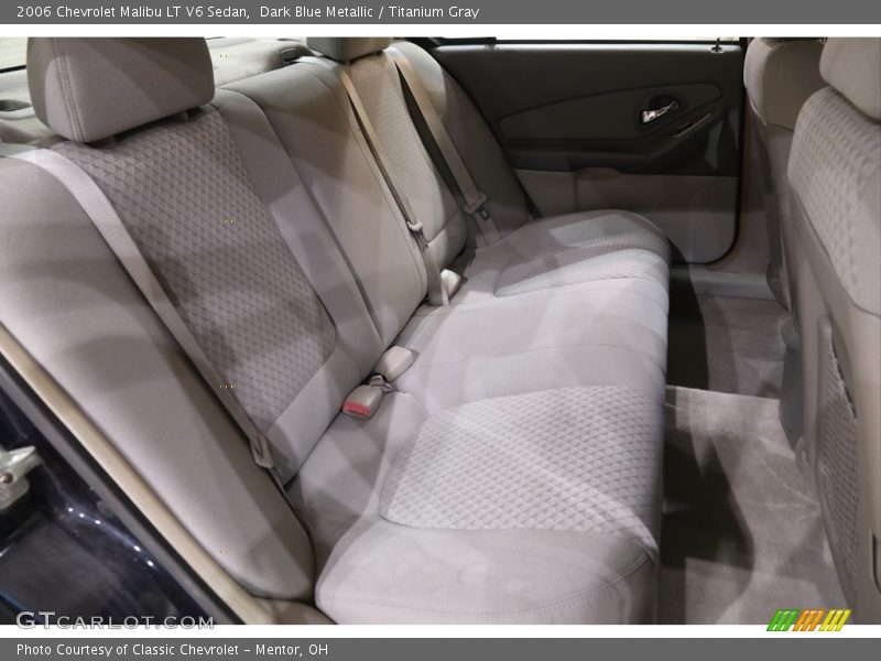 Dark Blue Metallic / Titanium Gray 2006 Chevrolet Malibu LT V6 Sedan