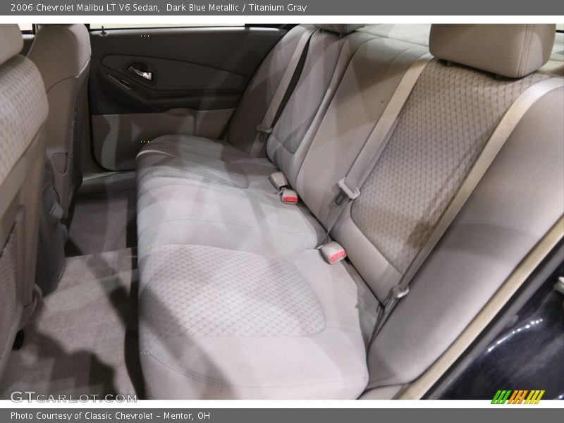 Dark Blue Metallic / Titanium Gray 2006 Chevrolet Malibu LT V6 Sedan