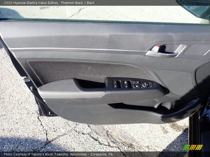 Phantom Black / Black 2020 Hyundai Elantra Value Edition
