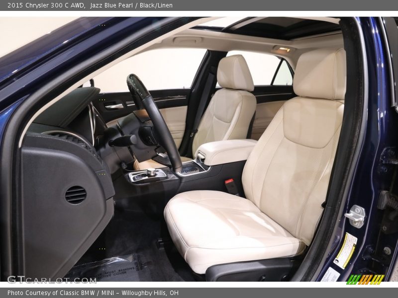 Front Seat of 2015 300 C AWD