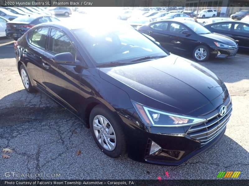 Phantom Black / Gray 2020 Hyundai Elantra SE