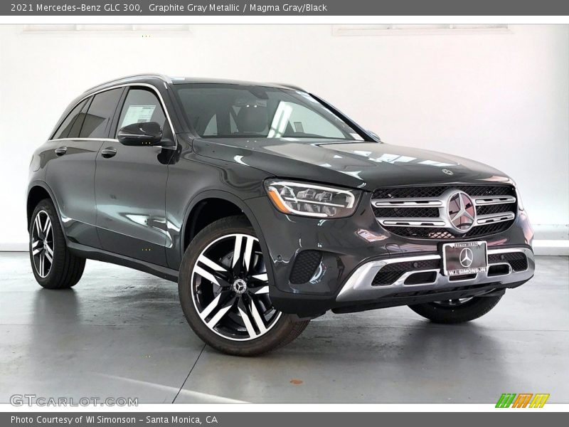 Graphite Gray Metallic / Magma Gray/Black 2021 Mercedes-Benz GLC 300