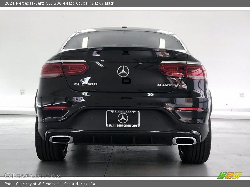 Black / Black 2021 Mercedes-Benz GLC 300 4Matic Coupe