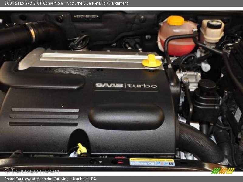 Nocturne Blue Metallic / Parchment 2006 Saab 9-3 2.0T Convertible