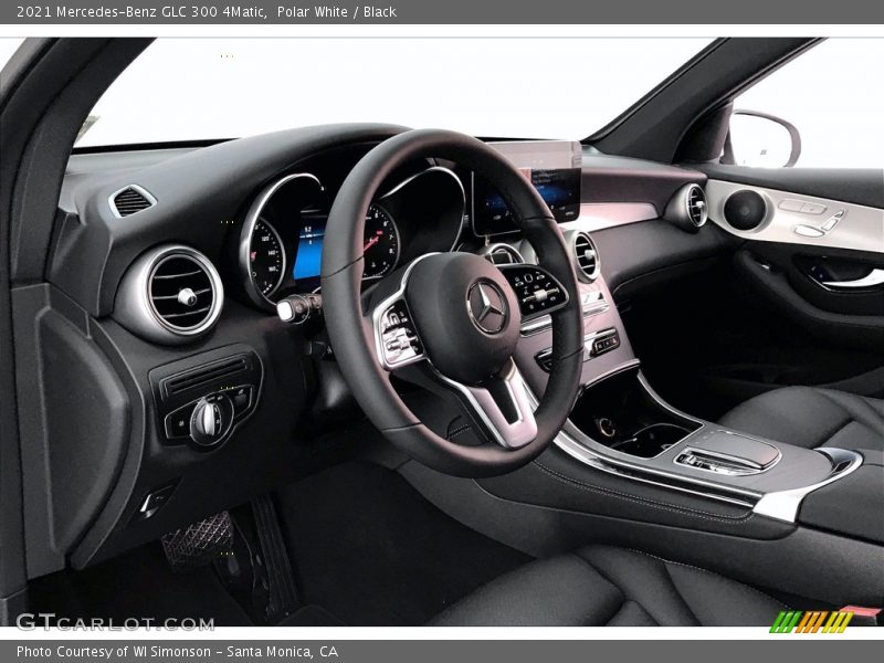 Polar White / Black 2021 Mercedes-Benz GLC 300 4Matic