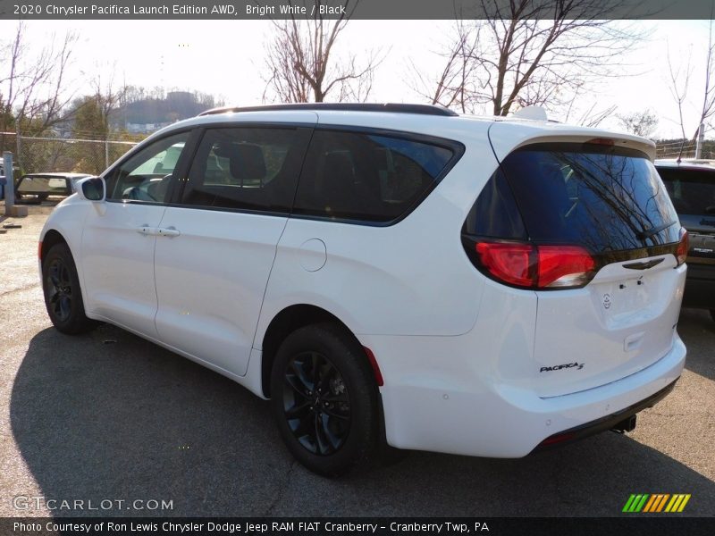 Bright White / Black 2020 Chrysler Pacifica Launch Edition AWD