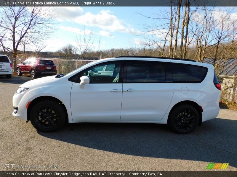 Bright White / Black 2020 Chrysler Pacifica Launch Edition AWD