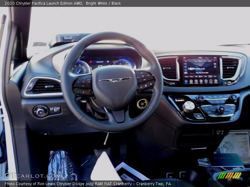 Bright White / Black 2020 Chrysler Pacifica Launch Edition AWD