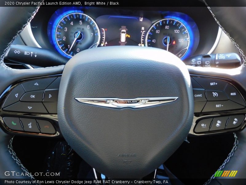 Bright White / Black 2020 Chrysler Pacifica Launch Edition AWD