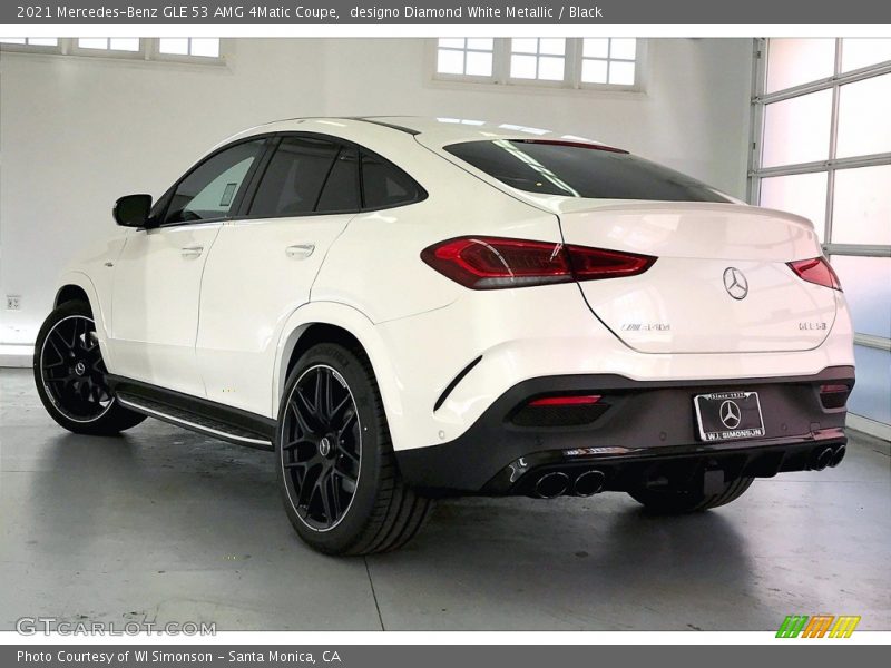 designo Diamond White Metallic / Black 2021 Mercedes-Benz GLE 53 AMG 4Matic Coupe