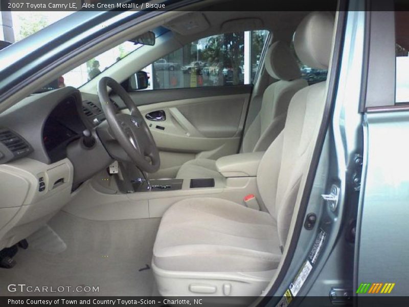 Aloe Green Metallic / Bisque 2007 Toyota Camry LE