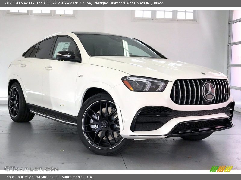 Front 3/4 View of 2021 GLE 53 AMG 4Matic Coupe