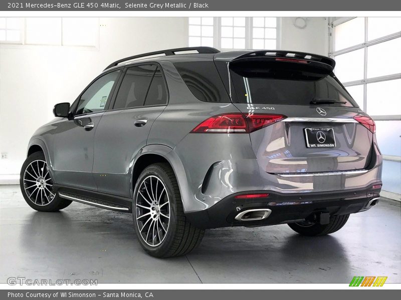 Selenite Grey Metallic / Black 2021 Mercedes-Benz GLE 450 4Matic