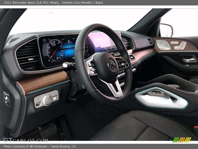 Selenite Grey Metallic / Black 2021 Mercedes-Benz GLE 450 4Matic