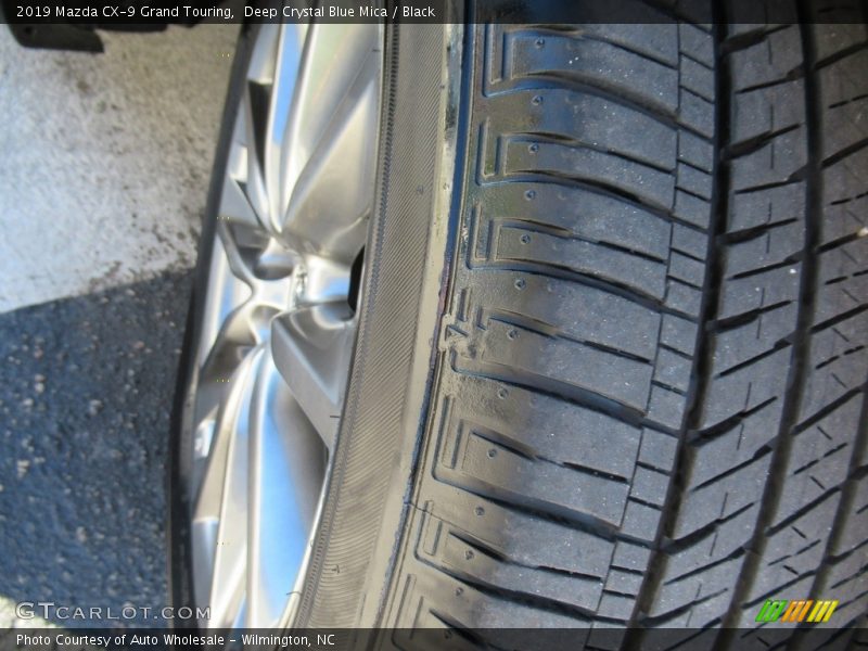 Deep Crystal Blue Mica / Black 2019 Mazda CX-9 Grand Touring