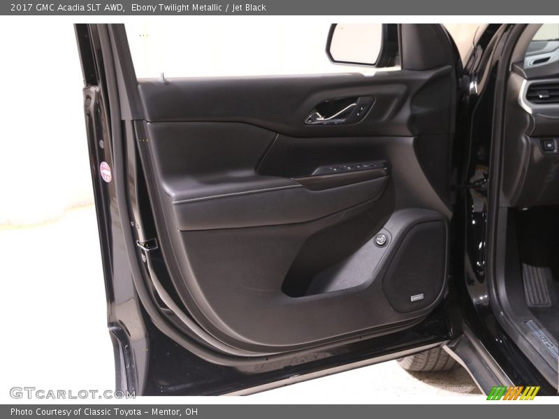 Ebony Twilight Metallic / Jet Black 2017 GMC Acadia SLT AWD