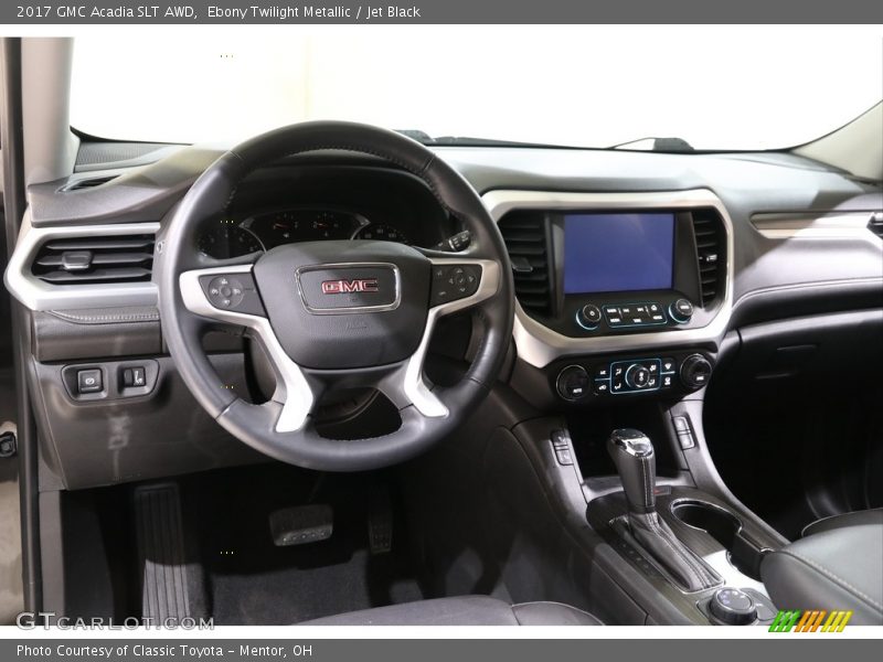Ebony Twilight Metallic / Jet Black 2017 GMC Acadia SLT AWD